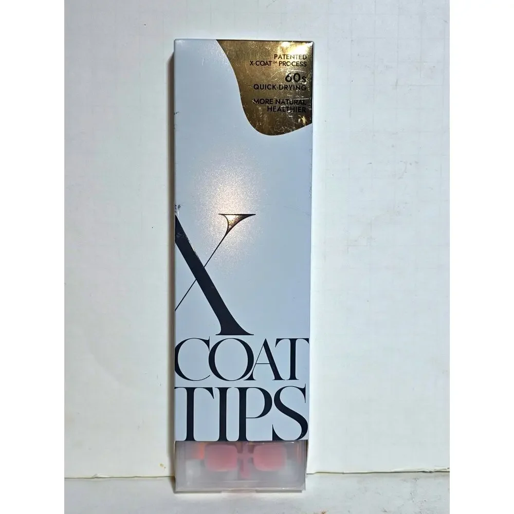 BTARTBOXNAILS XCOATTIPS Medium Square Pink French Tips